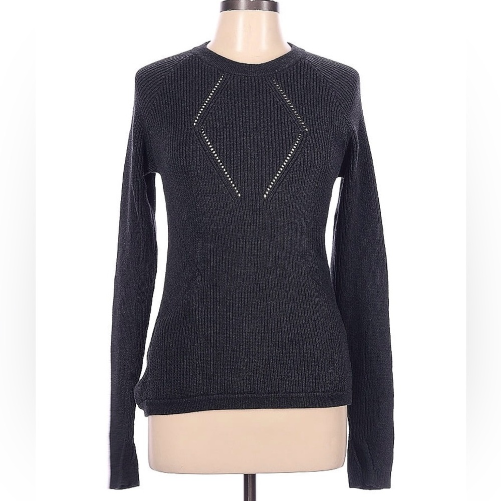 Lululemon The Sweater The Better Heathered Black